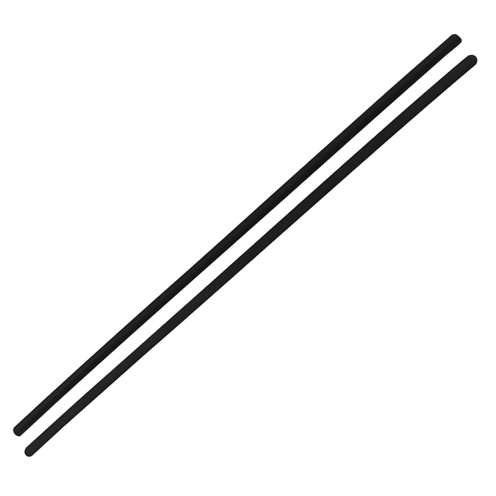 for Dell Latitude 3520 Bottom Rubber Feet Strips Non-Slip black 1 thick+1 thin