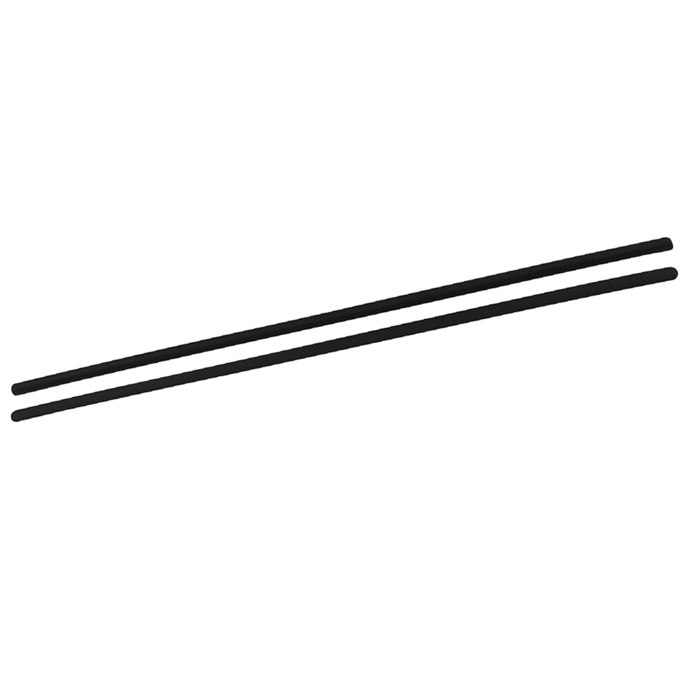 for Dell Latitude 3520 Bottom Rubber Feet Strips Non-Slip black 1 thick+1 thin