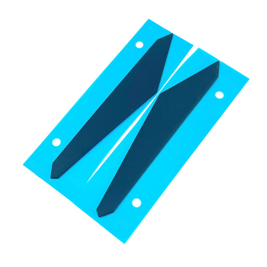 MECHREVO Jiaolong7 7-97Q GM7ZGXM 760 GK7NR0R Thin D-shell Rubber Bumper Feet Strips Pads