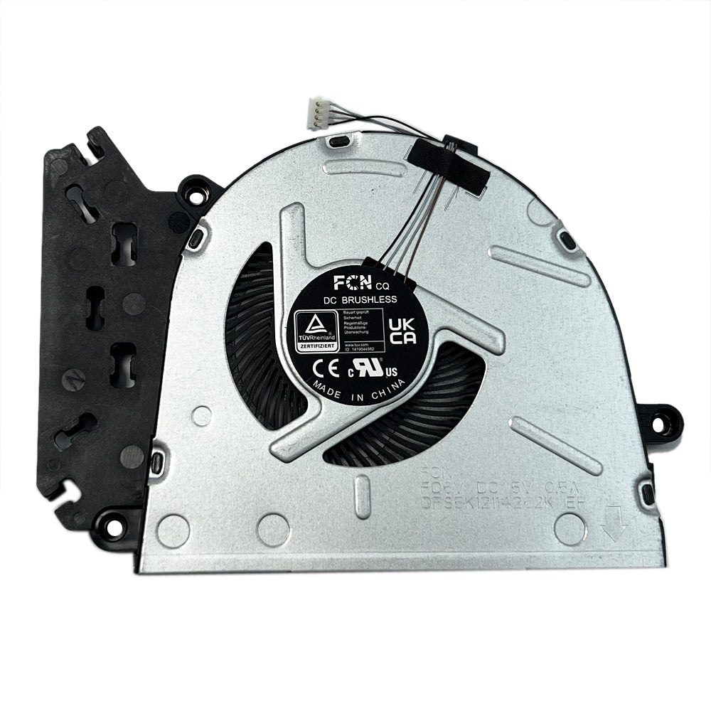 HP BOOK 15-FC 15-FD 250 255 G10 5V CPU Cooling Fan FQ6V N38474-001 DFS5K12114262K