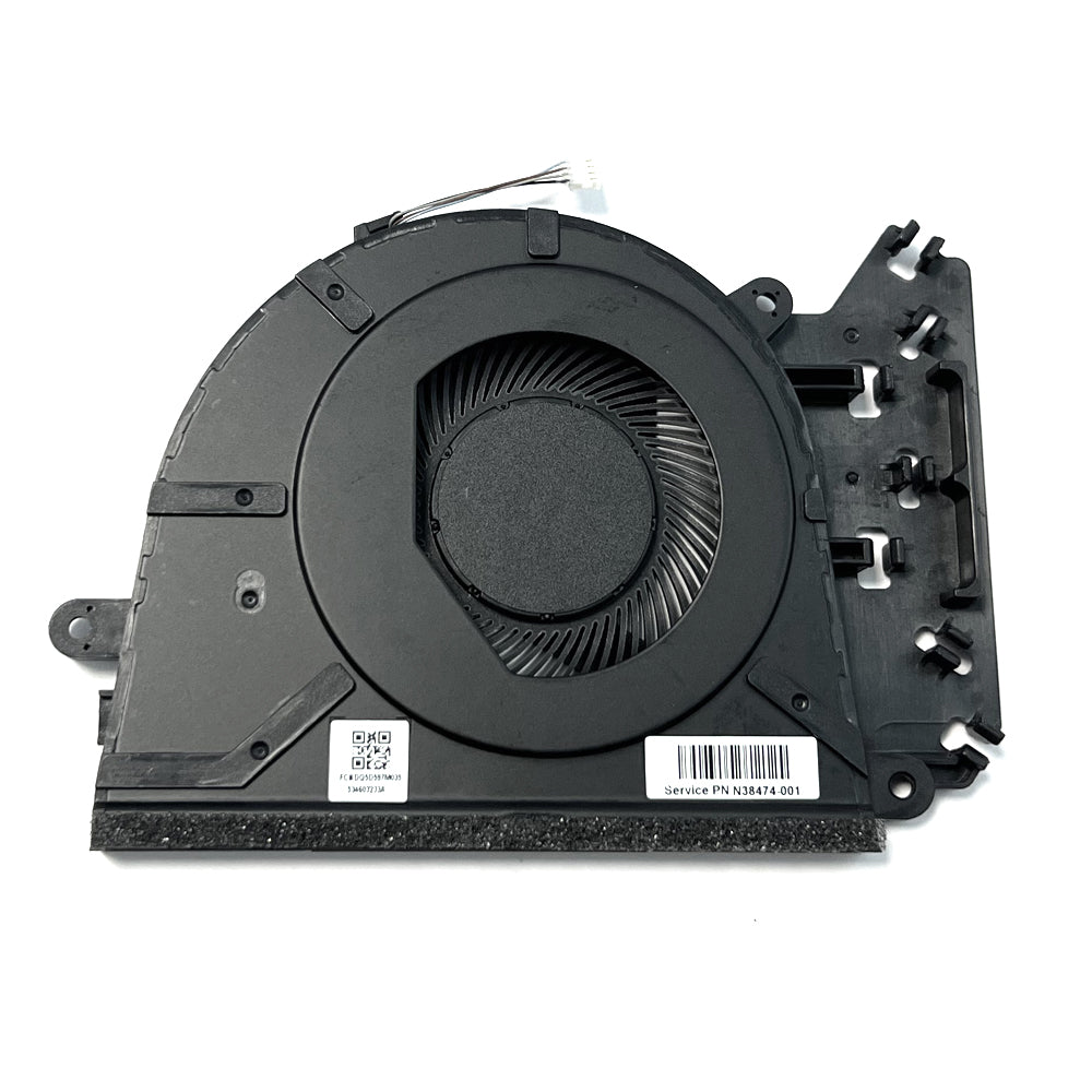 HP BOOK 15-FC 15-FD 250 255 G10 5V CPU Cooling Fan FQ6V N38474-001 DFS5K12114262K