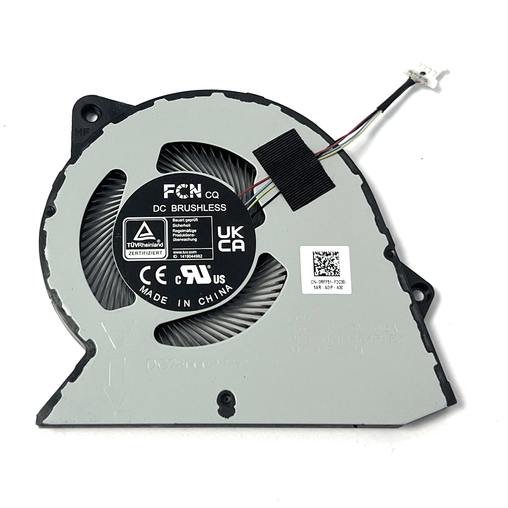 DELL VOSTRO 3420 3425 3520 Inspiron 15 3510 3520 3530 CPU Cooling Fan 5v 0RFF51 DFS5K12114464P