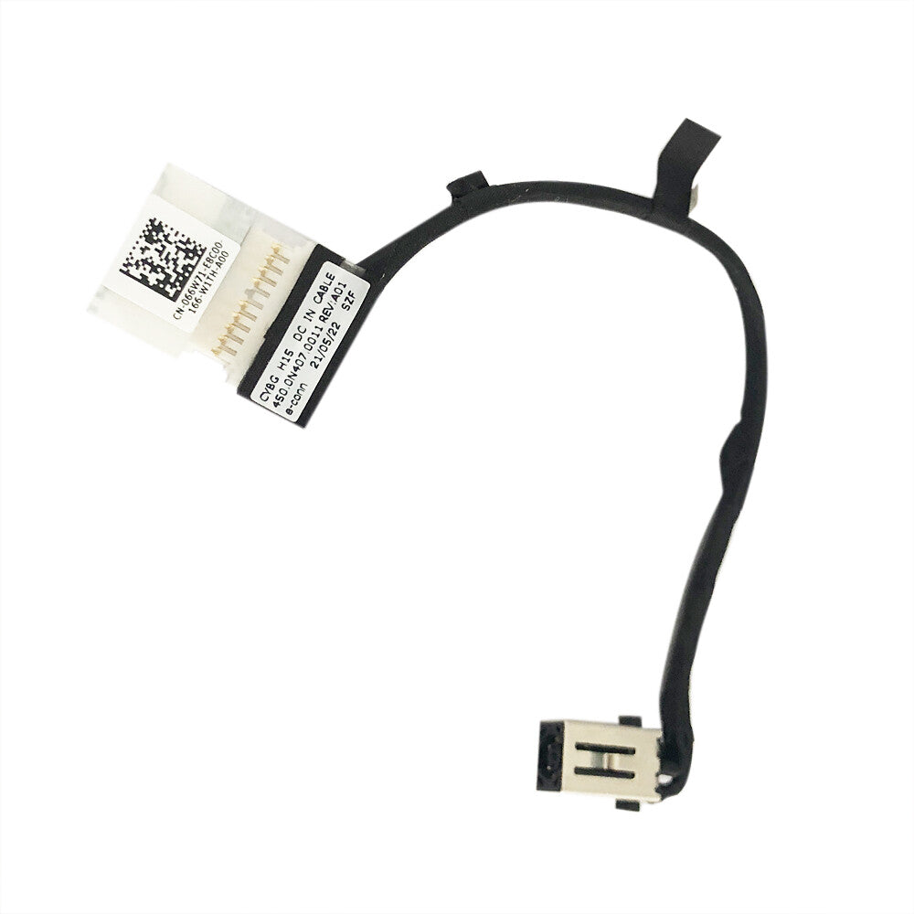 For Dell VOSTRO 7510 Inspiron 7510 DC Power Jack Port Connector X450.0N407.0011 066W71