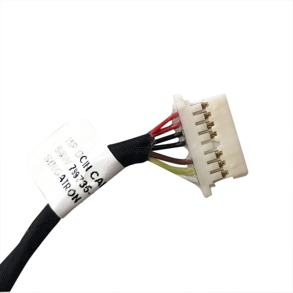 For HP 13-AD 13-AR 13-AQ 13M-AG DC Power Jack Cable 799735-F51 799735-S51 799735-T51 799735-Y51 855995-001 933523-001 938151-001 L20817-001