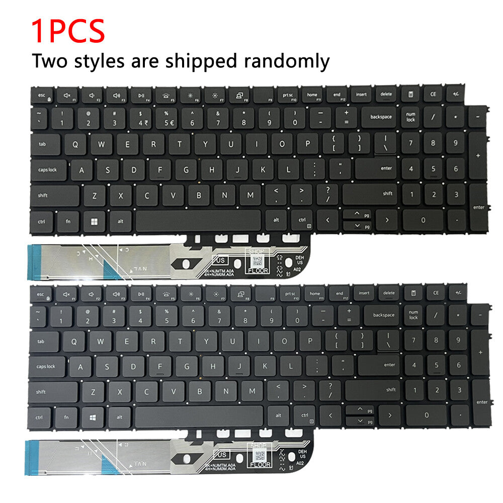 For Dell Inspiron 15 3511 3515 5510 5515 7510 16 7610 US Backlit Keyboard