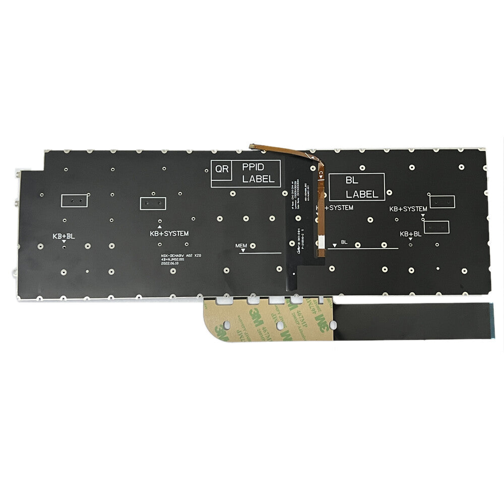 For Dell Inspiron 15 3511 3515 5510 5515 7510 16 7610 US Backlit Keyboard