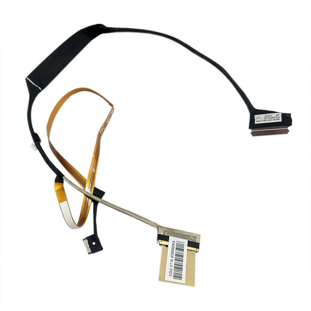 For MSI GL66 GF66 MS-1581 MS-1582 MS-1583 MS-1584 SWORD 15 A12UC-295US 40PIN LCD Video Screen Cable K1N-3040245-H39 K1N3040245-J36 K1N3040281-H39 K1N-3040322-J36 K1N-3040322-H39