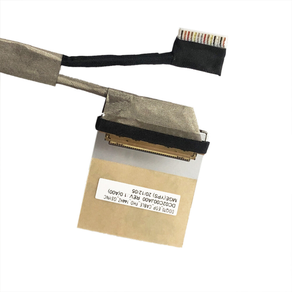 For DELL Alienware Area ALWA51M 144HZ LCD Video Screen Cable 07M11W DC02C00JA00