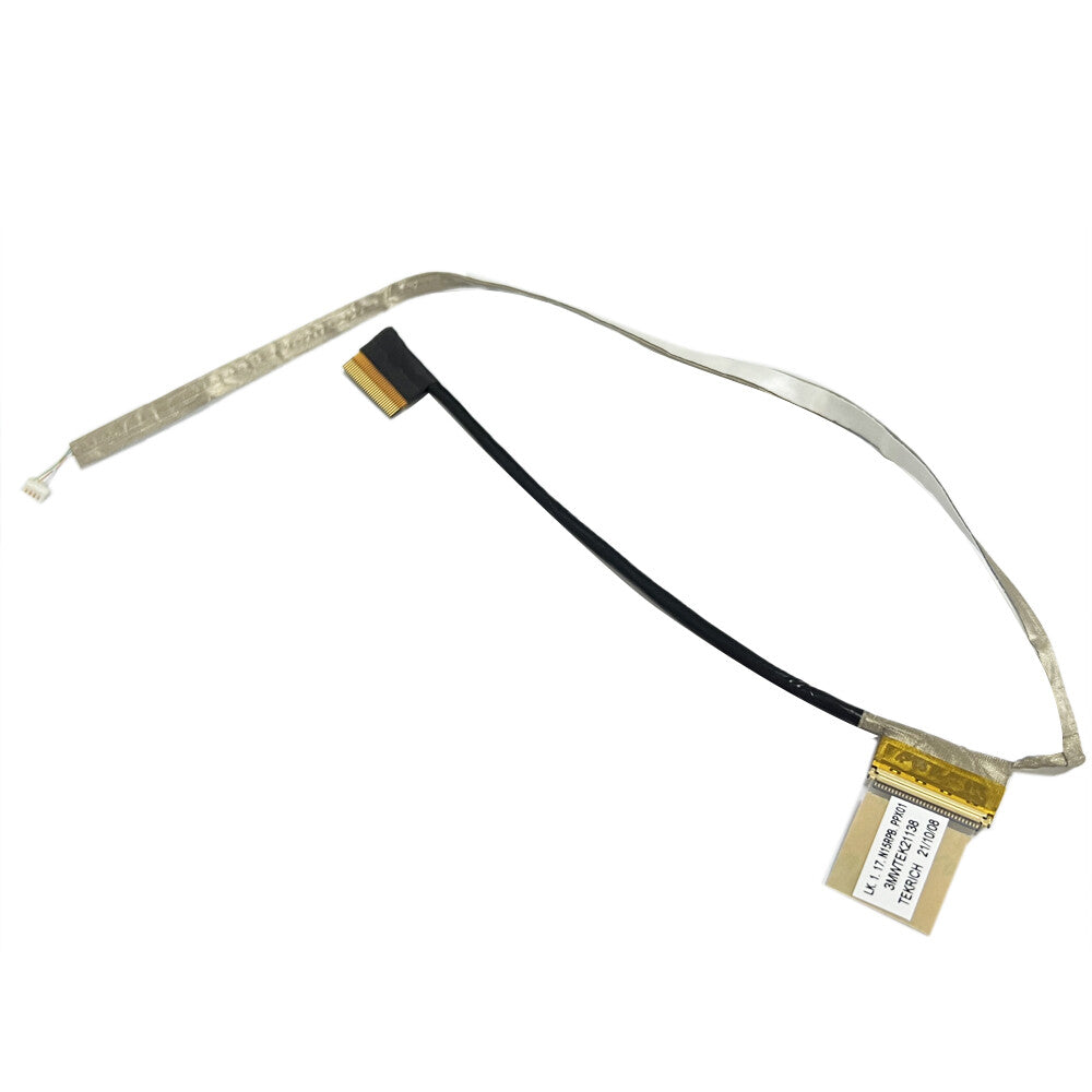 For GATEWAY N15RPB GWNR71517-BL GWNR71517-BK LCD Video Display Screen Flex Cable 30pin 3MWTEK21138