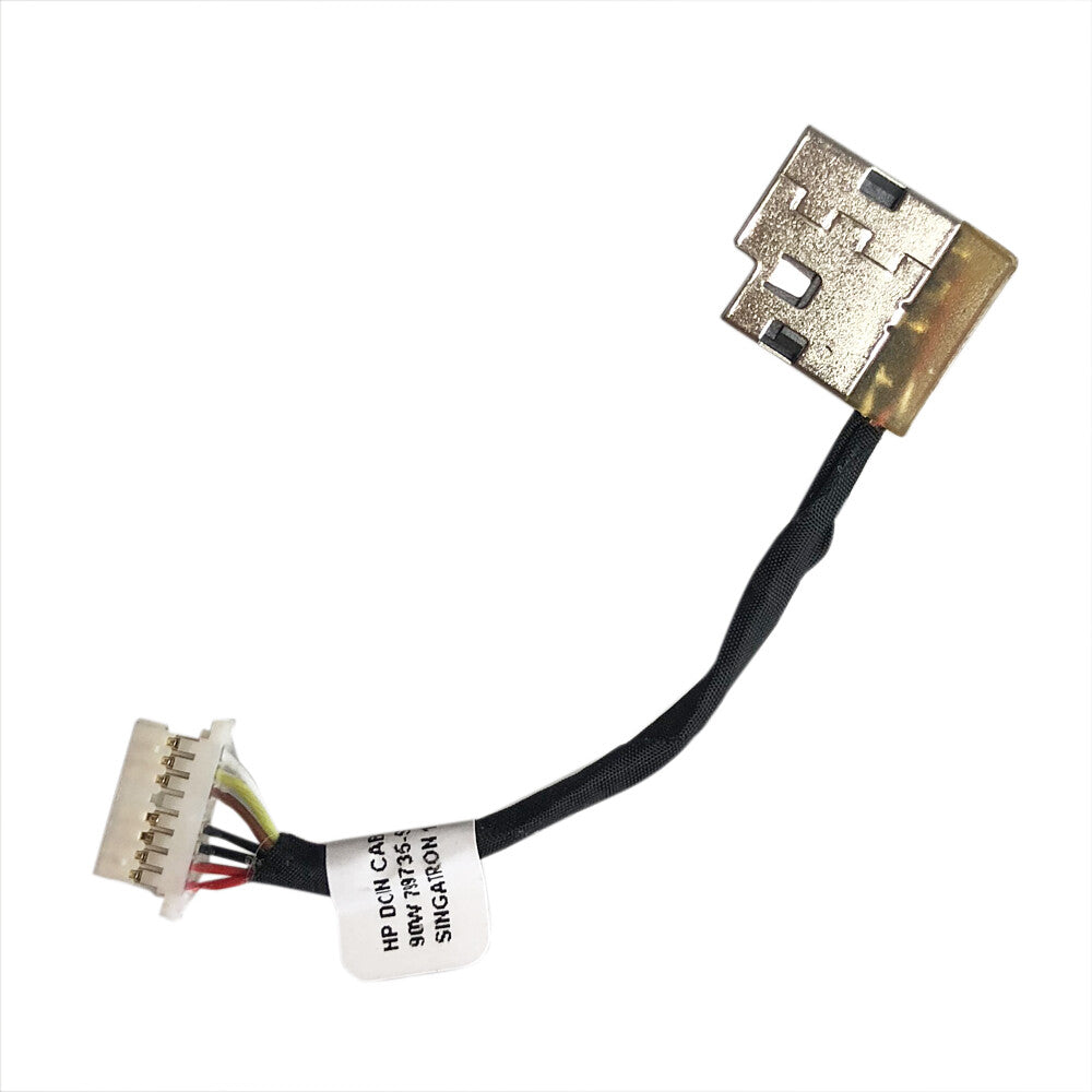 For HP 13-AD 13-AR 13-AQ 13M-AG DC Power Jack Cable 799735-F51 799735-S51 799735-T51 799735-Y51 855995-001 933523-001 938151-001 L20817-001