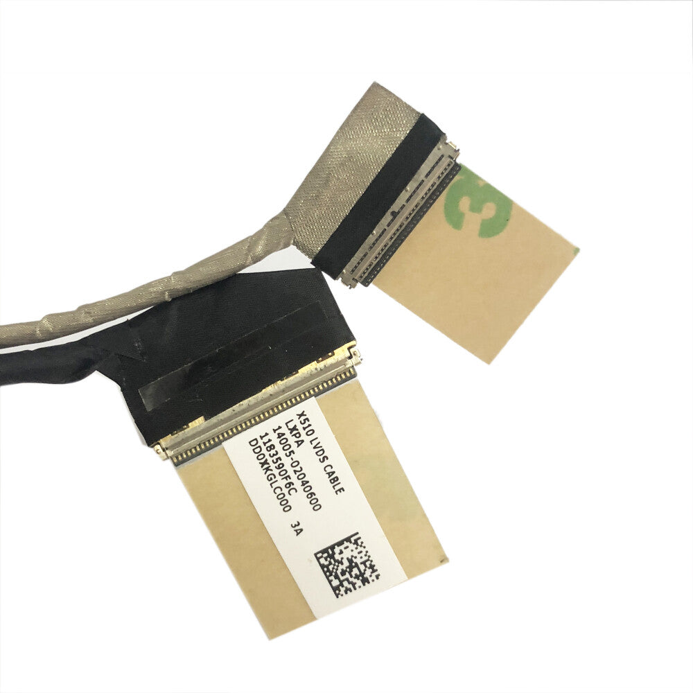 For ASUS VIVOBOOK F510 F510UA X510 X510UA-3B X510UQ-EB76 X510UN X510UR A510 A510UA S510 S510UA S510UN LVDS LED LCD Video Screen Cable DD0XKGLC020 DD0XKGLC000 DD0XKGLC010 DD0XKGLC001 14005-02040600