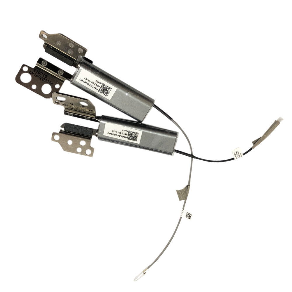 For Lenovo x1 Yoga 4th 5th 20QF 20QG 20SA 20SB 20UB 20UC LCD Hinges R+L with WiFi Antenna Cable AM1AF000700 AM1AF000800