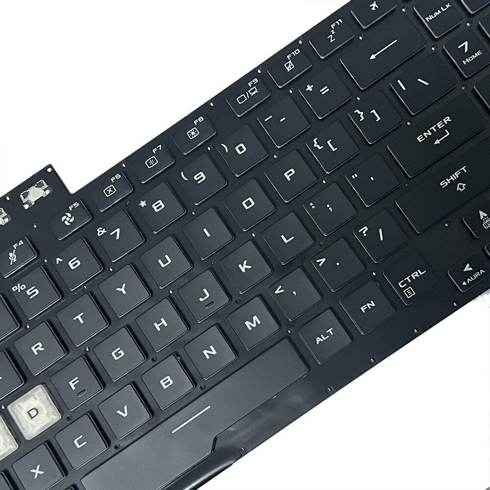 For ASUS TUF Gaming F15 FX506 FA506 FA506Q FX506L FA506U FX506LI US Backlit Keyboard
