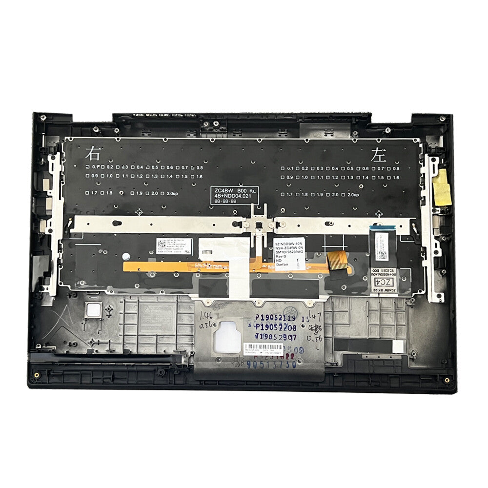 For Lenovo ThinkPad X1 Yoga 3rd Gen 20LD 20LE 20LF 20LG C-shell UK Backlit Keyboard 460.0CX05.0005 SM10P95299