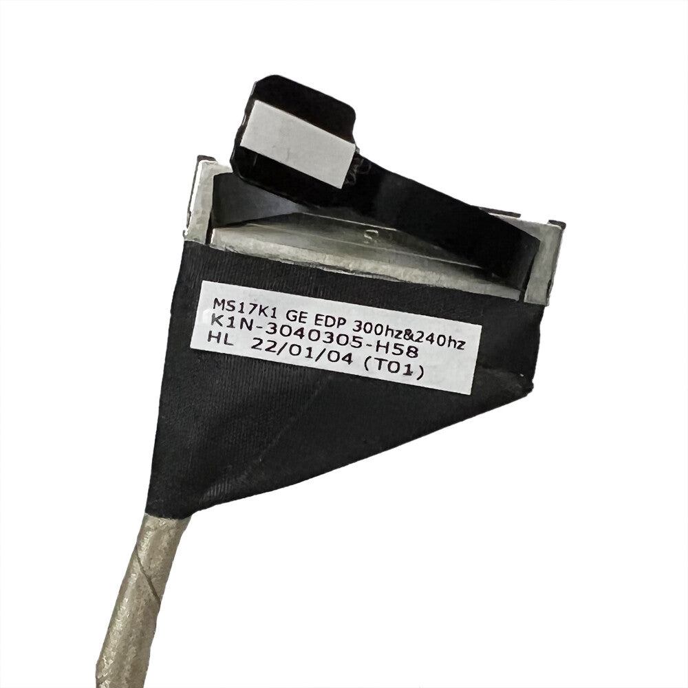 For MSI MS-17K5 Raider GE77HX 12UHS/12UGS EDP LCD Screen Cable 300HZ&240HZ 40PIN K1N-3040305-H58 K1N-3040217-J36