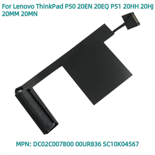 For Lenovo ThinkPad P50 20EN 20EQ P51 20HH 20HJ 20MM 20MN HDD Hard Drive Connector Cable DC02C007B00 00UR836 SC10K04567