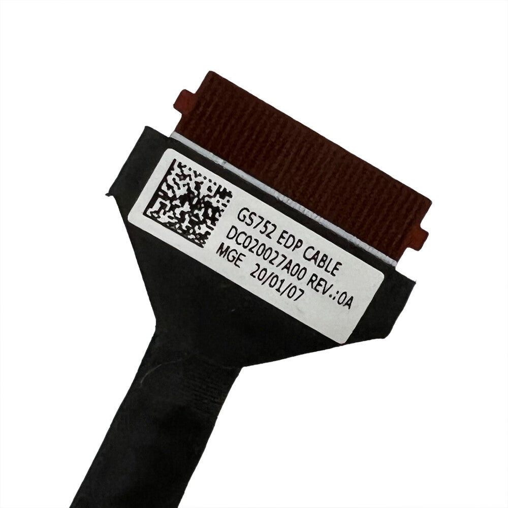 For Lenovo IdeaPad 3-17IML05 81WC 3-17IIL05 81WF 3-17ARE05 81W5 S350-17 S350-17ADA GS752 EDP 30PIN LCD Video Screen Cable DC020027A00 DC020027A10