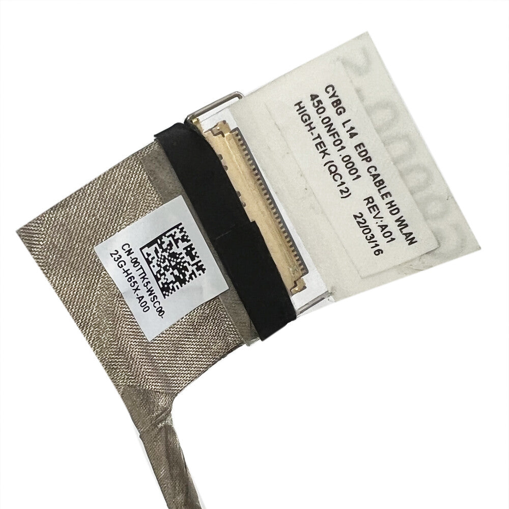 For Dell Latitude 3420 E3420 CYBG L14 HD 30pin non-touch LCD Video Screen Cable 00TTK5 450.0NF01.0021 450.0NF01.0001 450.0NF01.0031
