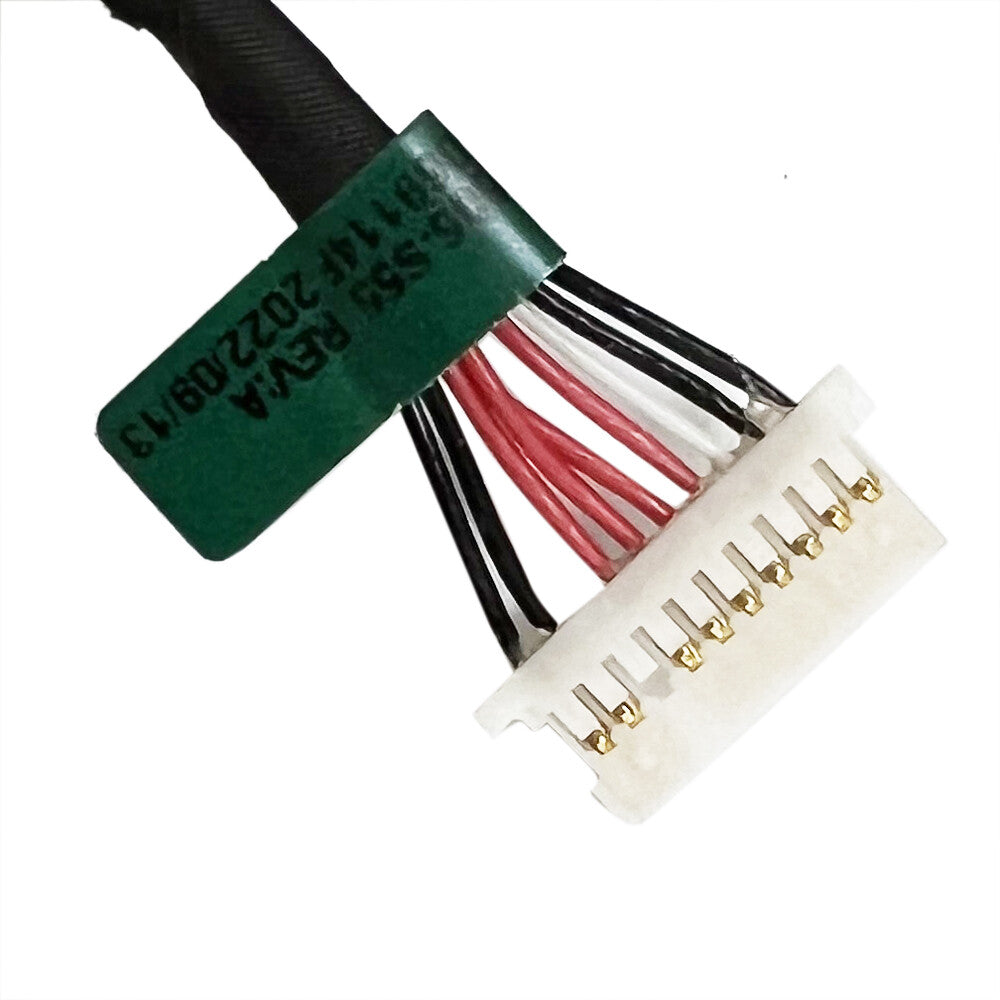 For HP 16-F0023DX 16-F2047NR 16-F0013DX 16-F2008CA 135W DC Power Jack Cable Connector M72305-S55 M72305-F55 M72305-Y55 M83466-001 M85611-001