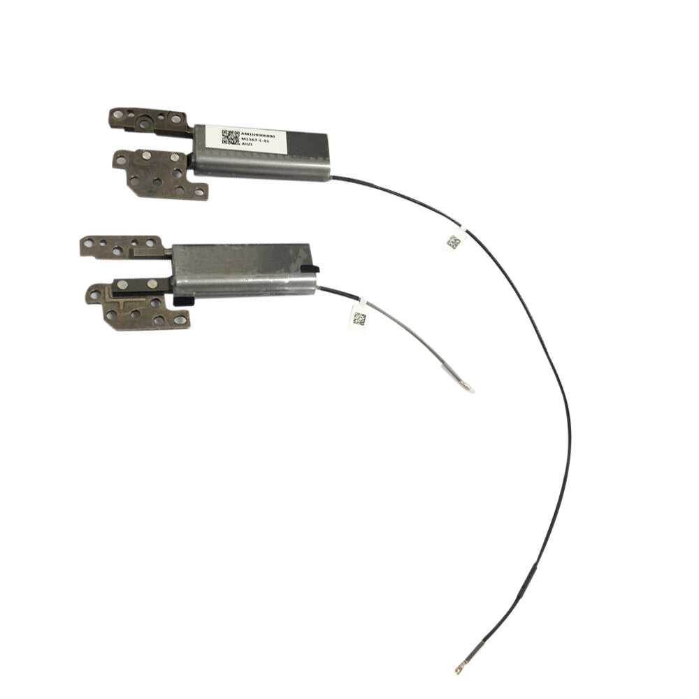 For Lenovo Thinkpad X1 Yoga 7th Gen 21CD 21CE X1 Yoga 8th Gen 21HQ 21HR 21HQ0076US LCD Hinges with WiFi Antenna Cable AM1U9000700 AM1U9000800 AM1U9000720 AM1U9000820