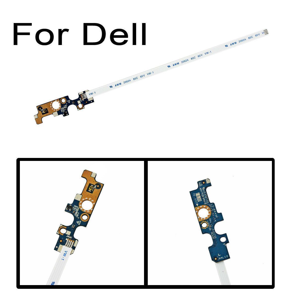 New POWER BUTTON SWITCH BOARD ON/OFF CABLE FOR Dell 14U/15U 5559 5566 3558 15-5000 15-5551 15-3558 15-5555