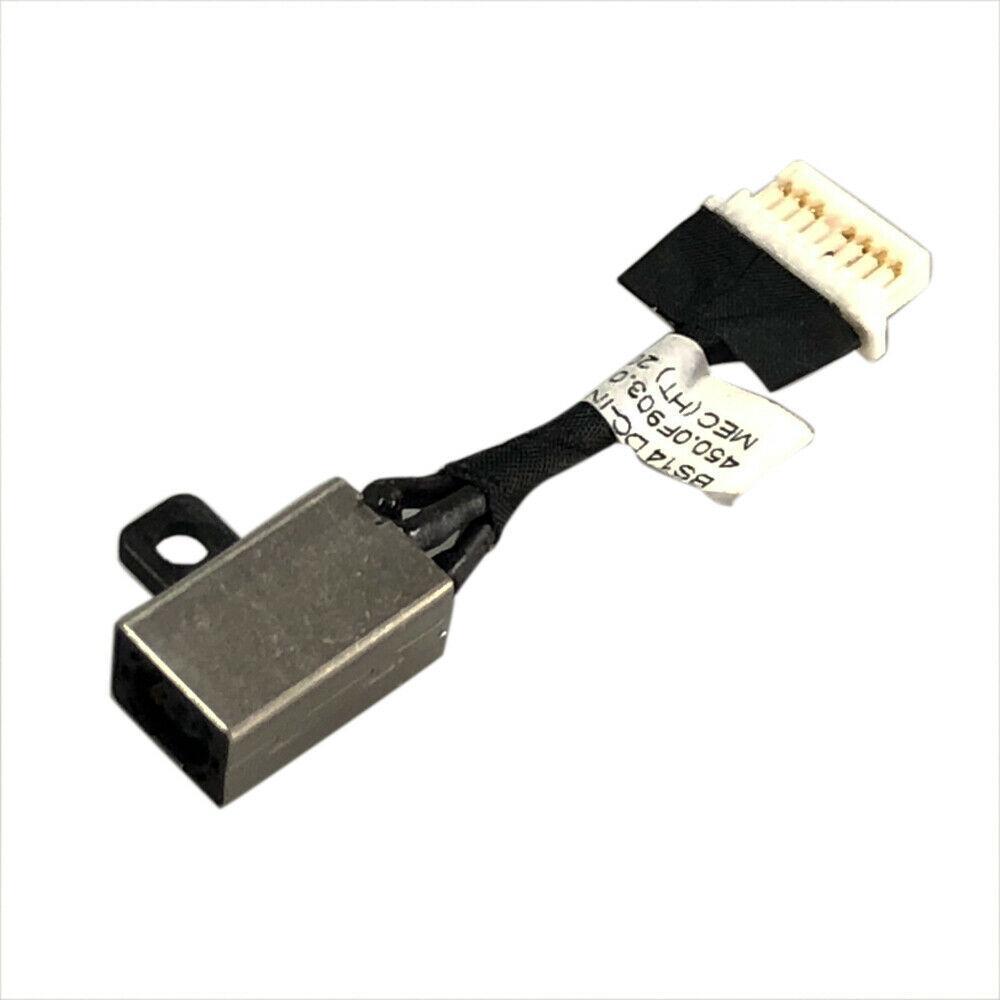 AC DC IN POWER JACK CONNECTOR PLUG FOR DELL Inspiron 14 5482 450.0F903.0011
