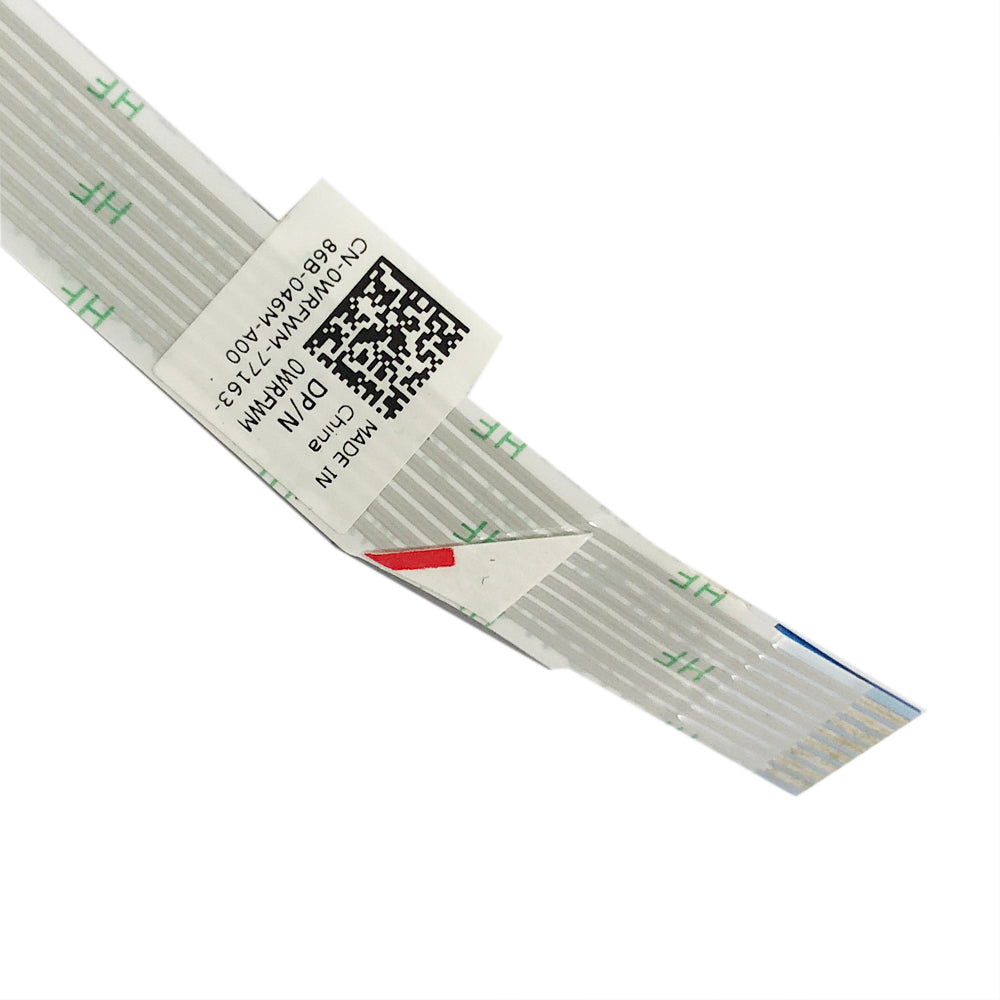 For Dell Inspiron 15 7579 5568 Laptop Touchpad Ribbon Cable 0WRFWM 8Pin 9.8cm