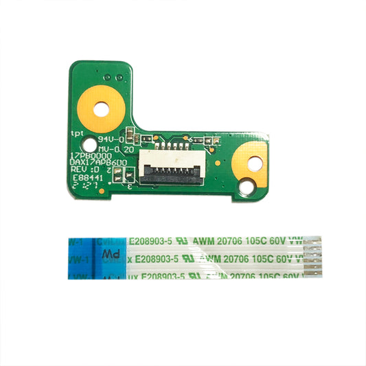 Power Button Board With Cable For HP Pavilion 17z-g 17T-G 17t-g100 17-G ENVY NOTEBOOK - 17-S066NR DAX17APB6D0