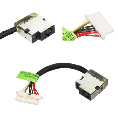 DC IN POWER JACK HARNESS W/ Cable For HP 15-BC 15-BC068NR 15-BC220NR 15-BC223TX